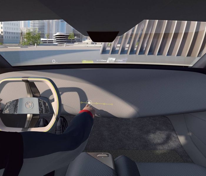Ab 2025 wird das erweiterte Head-up-Display von BMW in der NEUEN KLASSE erhältlich sein. (Foto: BMW Group)