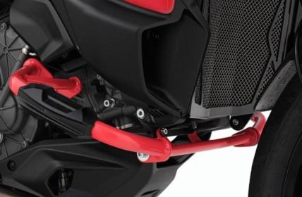 Neues Schutzkonzept für Ducati Multistrada V2 schützt Motor (Foto: Wunderlich GmbH)