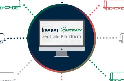 Neutrale Plattform kasasi integriert Telematikdaten und optimiert Flottenumlaufprozesse effizient Captrain und kasasi bündeln heterogene Telematikdaten für effizientere (Foto: kasasi GmbH)