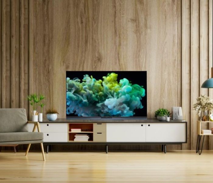 METZ blue MQF8001 in 43 Zoll und 50 Zoll - Wohnlandschaft (Foto: METZ blue)