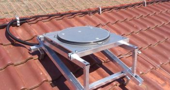 SAS-307 Frühwarnsystem misst Dachlast kontinuierlich und warnt Fahrzeuge (Foto: tbm hightech control GmbH)