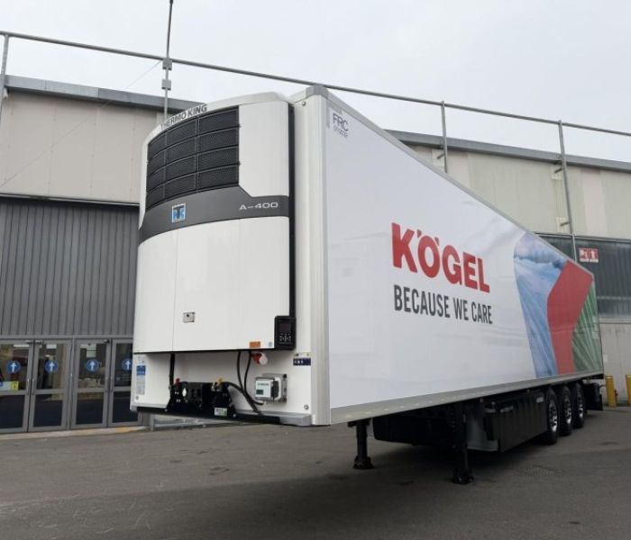 Innovation im Kühltransport: LiteShell-Technologie im Praxiseinsatz (Foto: Kögel Trailer GmbH)